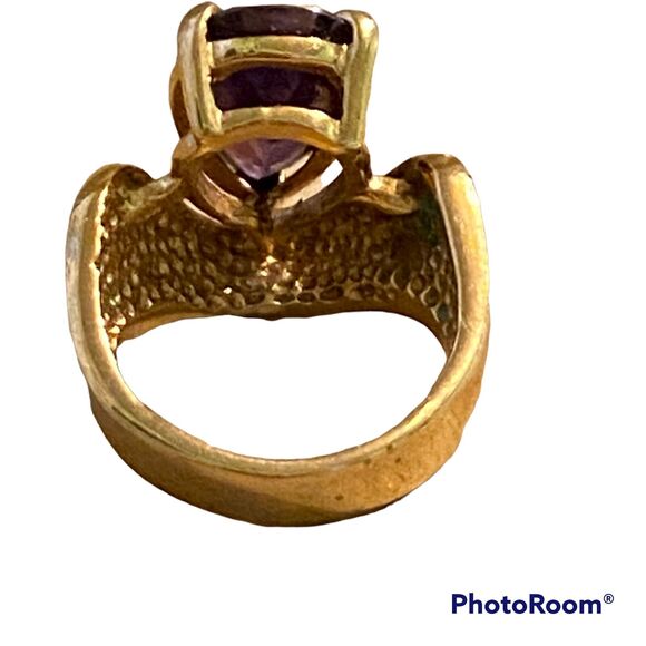 Costume Ring 6 Single Stone Romantic Gypsy Minimalist Goddess Chic Classy Modest - Picture 7 of 11